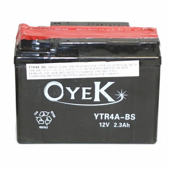 ΜΠΑΤΑΡΙΑ ΜΟΤΟΣΥΚΛΕΤΑΣ OYEK YTR4A-BS (YTR4A-BS)