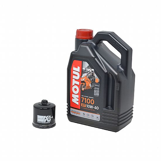 ΠΑΚΕΤΟ SERVICE MOTUL 7100 10W-40 ΜΕ ΦΙΛΤΡΟ ΛΑΔΙΟΥ ΚΝ204 4L HONDA VARADERO 1000