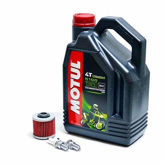 ΠΑΚΕΤΟ ΣΕΡΒΙΣ ΜΕ ΛΑΔΙΑ MOTUL 5100 YAMAHA TDM 