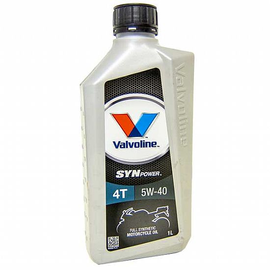 ΣΥΝΘΕΤΙΚΟ ΛΑΔΙ ΚΙΝΗΤΗΡΑ ΜΟΤΟΣΥΚΛΕΤΑΣ VALVOLINE SYNPOWER 5W-40 1L