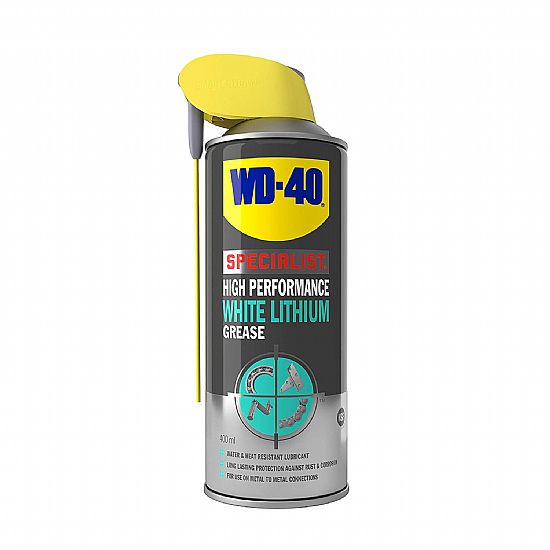 ΣΠΡΕΥ WD-40 ΛΕΥΚΟΥ ΓΡΑΣΣΟΥ ΥΨΗΛΗΣ ΑΠΟΔΟΣΗΣ 400ML