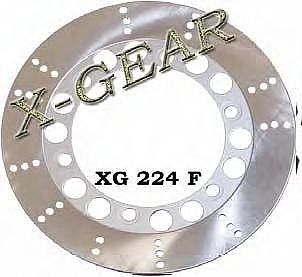 ΔΙΣΚΟΠΛΑΚΑ ΕΜΠΡΟΣ X-GEAR KAWASAKI ΚΜΧ 125 86-03