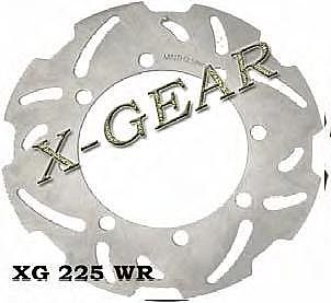 ΔΙΣΚΟΠΛΑΚΑ ΠΙΣΩ X-GEAR KAWASAKI KJ 250 00-02 / KMX 125 86-03