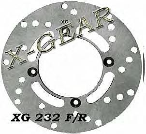 ΔΙΣΚΟΠΛΑΚΑ ΕΜΠΡΟΣ ΚΑΙ ΠΙΣΩ KAWASAKI KX 80 97-99 / KX 85 01-05