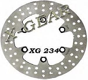 ΔΙΣΚΟΠΛΑΚΑ ΠΙΣΩ X-GEAR KAWASAKI KLX 650 93-96 / GSX 250 02