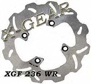 ΔΙΣΚΟΠΛΑΚΑ ΠΙΣΩ X-GEAR KAWASAKI ΖΖΡ 1100 C1 93-97