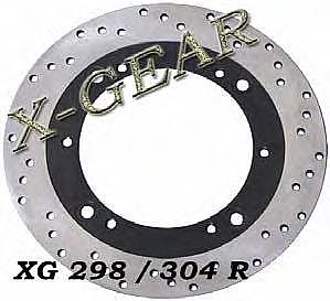 ΔΙΣΚΟΠΛΑΚΑ ΠΙΣΩ X-GEAR SUZUKI RM 125 '89 '00 / RMX 250 '95-'99