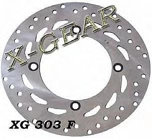 ΔΙΣΚΟΠΛΑΚΑ ΕΜΠΡΟΣ X-GEAR SUZUKI DR 250 S 90-94 / DR 350 S 90-95