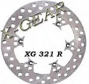 ΔΙΣΚΟΠΛΑΚΑ ΠΙΣΩ X-GEAR SUZUKI RM 125 '00-'09 / RMX 250 '02-'08