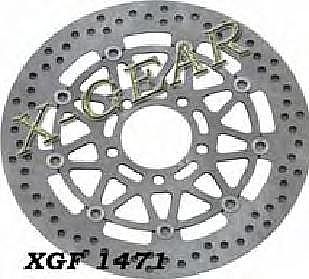 ΔΙΣΚΟΠΛΑΚΑ ΕΜΠΡΟΣ X-GEAR  SUZUKI GSX R 600 04-05